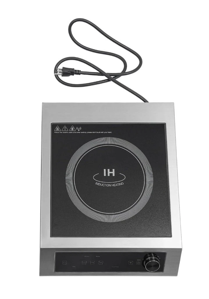 Commercial Induction Cooktop 3500W Portable Countertop Burner 110V Silver
Opens in a new window or t