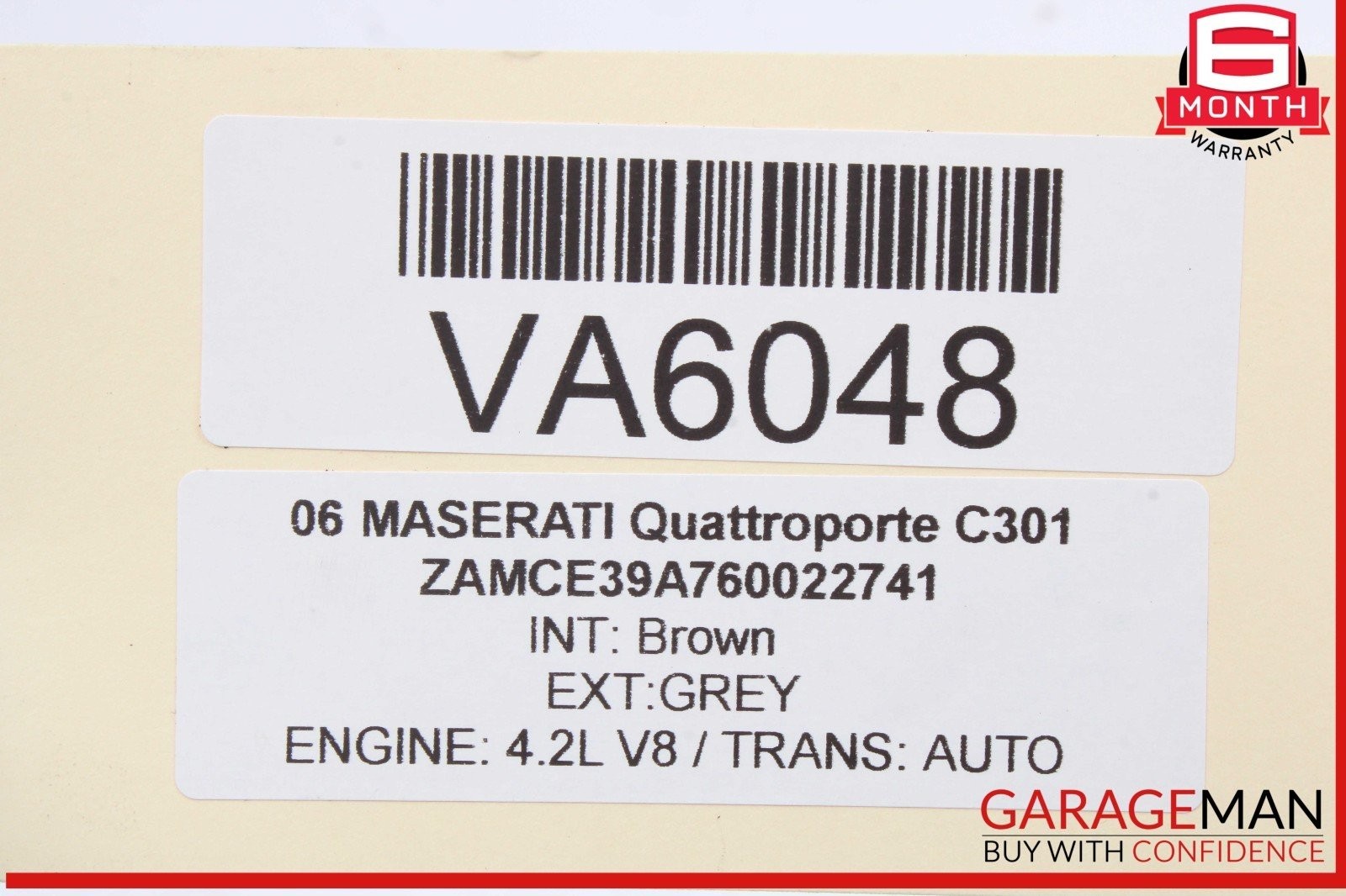 Maserati Quattroporte 2003-2013 Rear Right Exterior door handles Set