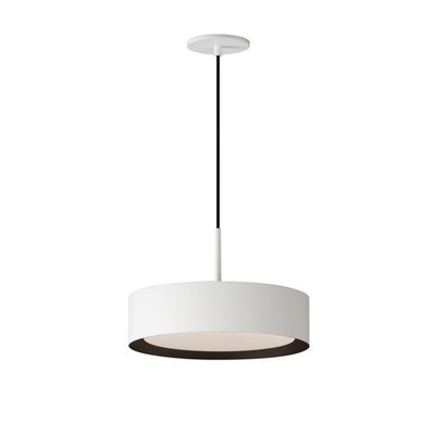 ET2 E51011-WTBK Echo 13'' LED Pendant-White Black