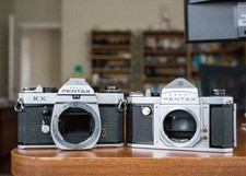 Tested Asahi Pentax K King  KX Two 35mm Film Cameras 