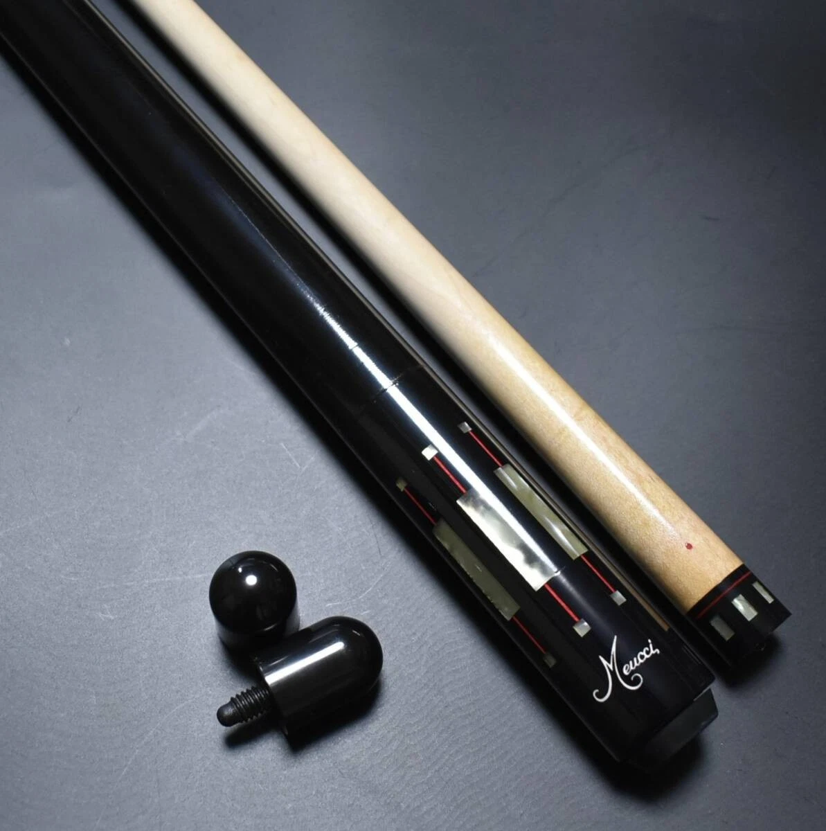 超希少 Meucci 1990年モノ 超美品 4剣 ブルーライン キュー 良好