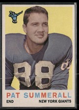 1959 Topps #41 Pat Summerall