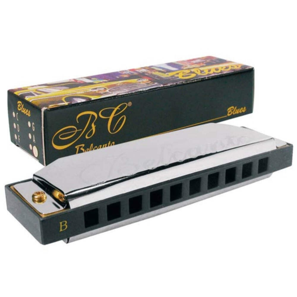 Belcanto Diatonic Harmonica Mouth Organ Harp Key B - HRM-20-B
