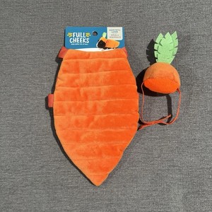 Full Cheeks Springtime Costume Carrot Guinea Pig Pet Apparel