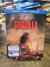 Godzilla 2014 Blu-ray DVD Combo W/ Slipcover