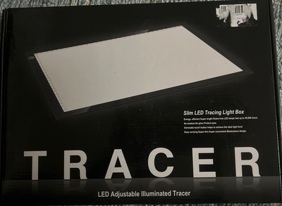 RTjoy A4 LED Light Pad for Diamond Painting Kits, USB Powered Light Board