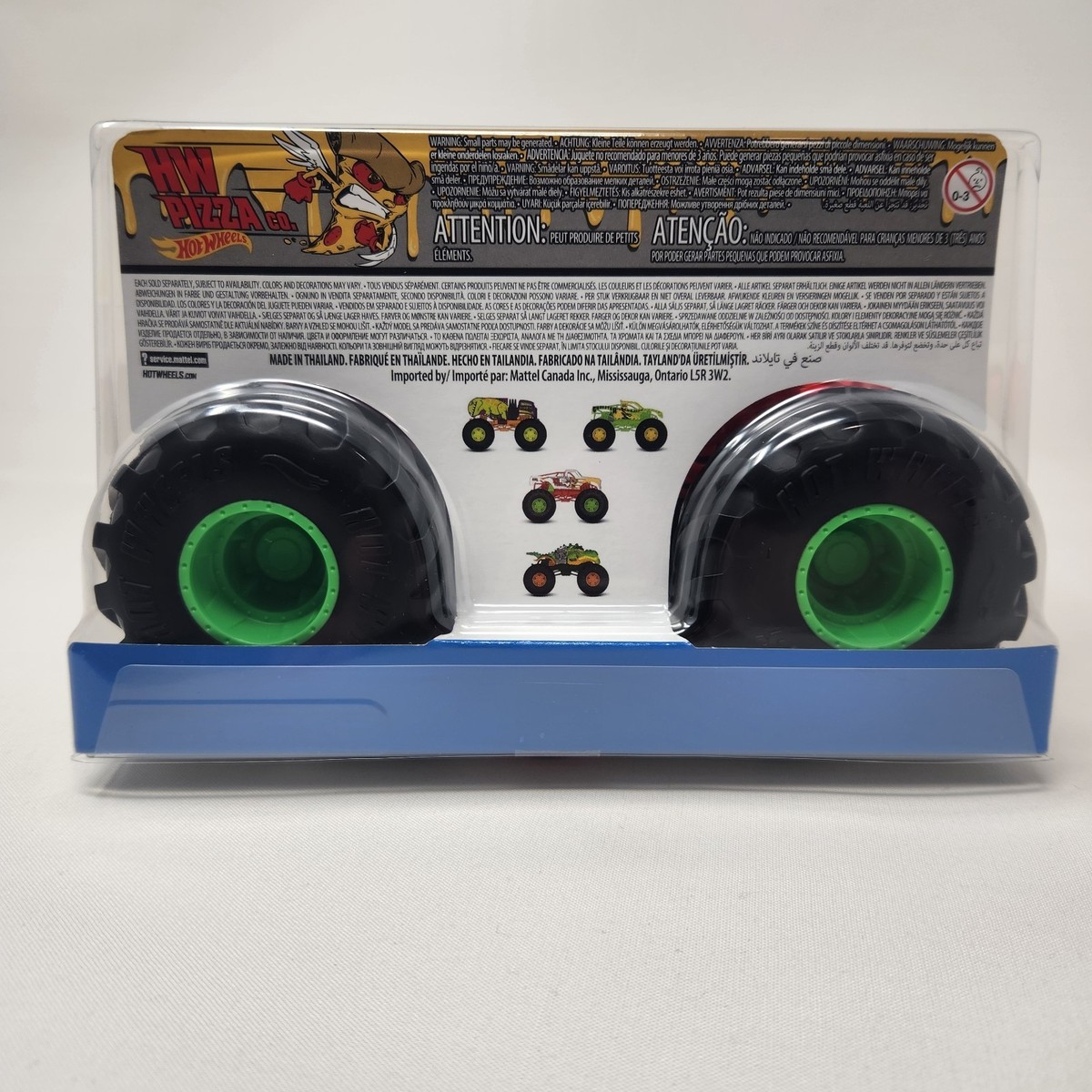 Hot Wheels Monster Trucks 1:24 Oversized HW Pizza Co 2026 C Case