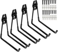 Heavy Duty Garage Storage Utility Doppelhaken, Erweiterte Wandhalterung