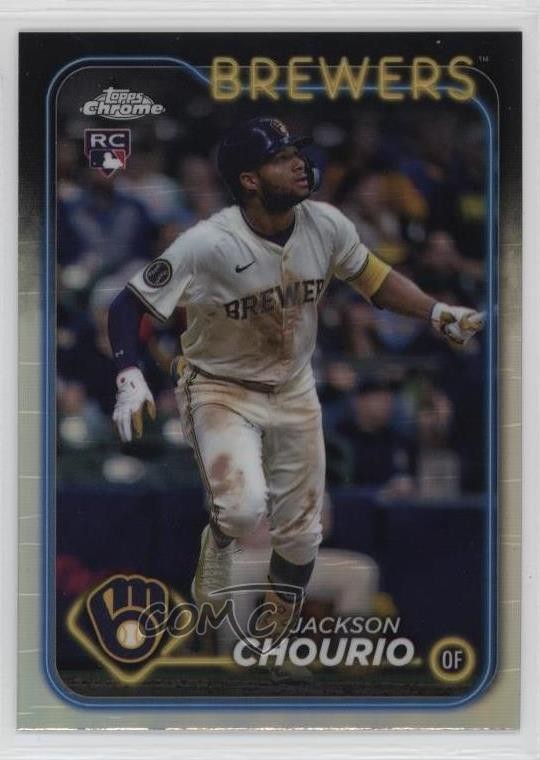 2024 Topps Chrome Update Refractor Jackson Chourio #USC18 1hn7