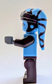 Lego Star Wars Aayla Secura Minifigure;  sw0284 From 8098