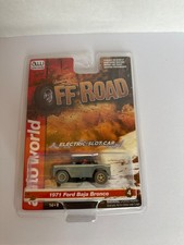Auto World 1971 Ford Baja Bronco - Blue - Off Road Xtraction - SC375