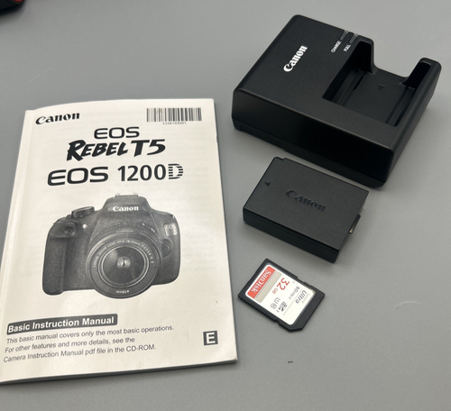 Canon Rebel T5 EOS 1200D fotocamera con obiettivo EF-S 18-55 mm e EF 75-300 mm custodia/accesso - Foto 13 di 18