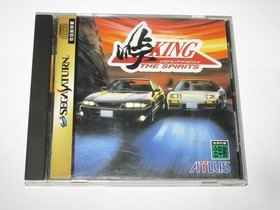 Touge King the Spirits 1 Sega Saturn Japan import +obi US Seller