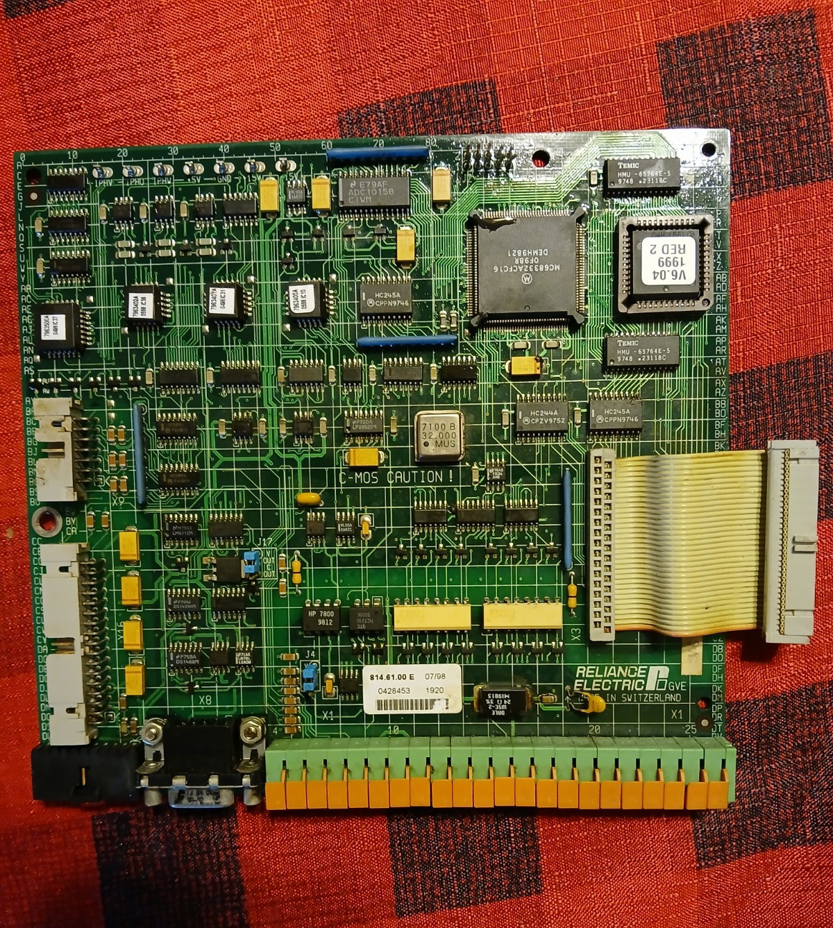 Rockwell Automation/Baldor/Reliance Electric 814.61.00 E Regulator Board