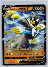 Rapid Strike Urshifu V 087/163 Holo V Rare Battle Styles Pokemon Near Mint