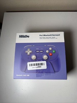 8BitDo Pro 3 Bluetooth Gamepad - Purple