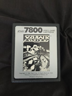 Atari 7800 Pro System Xevious 1987 - Game Cartridge Only 7800+ 2600+ Pro System