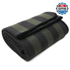 PuTian Merino Wool Blanket 87x63 Thick Warm Soft Large Bed Throw Camping Outdoor