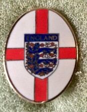 England Three Lions & St Georges Badge