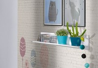 "Wandregal \"Trafiko\" Wandboard 90Cm Weiß"
