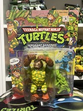Sergeant Bananas Teenage Mutant Ninja Turtles TMNT 1991 Playmates UNPUNCHED