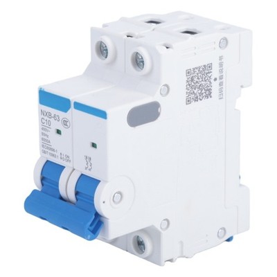 2P Mini Breaker 1000V Rail Mount Direct-Current for Home Solar and Energy Lines