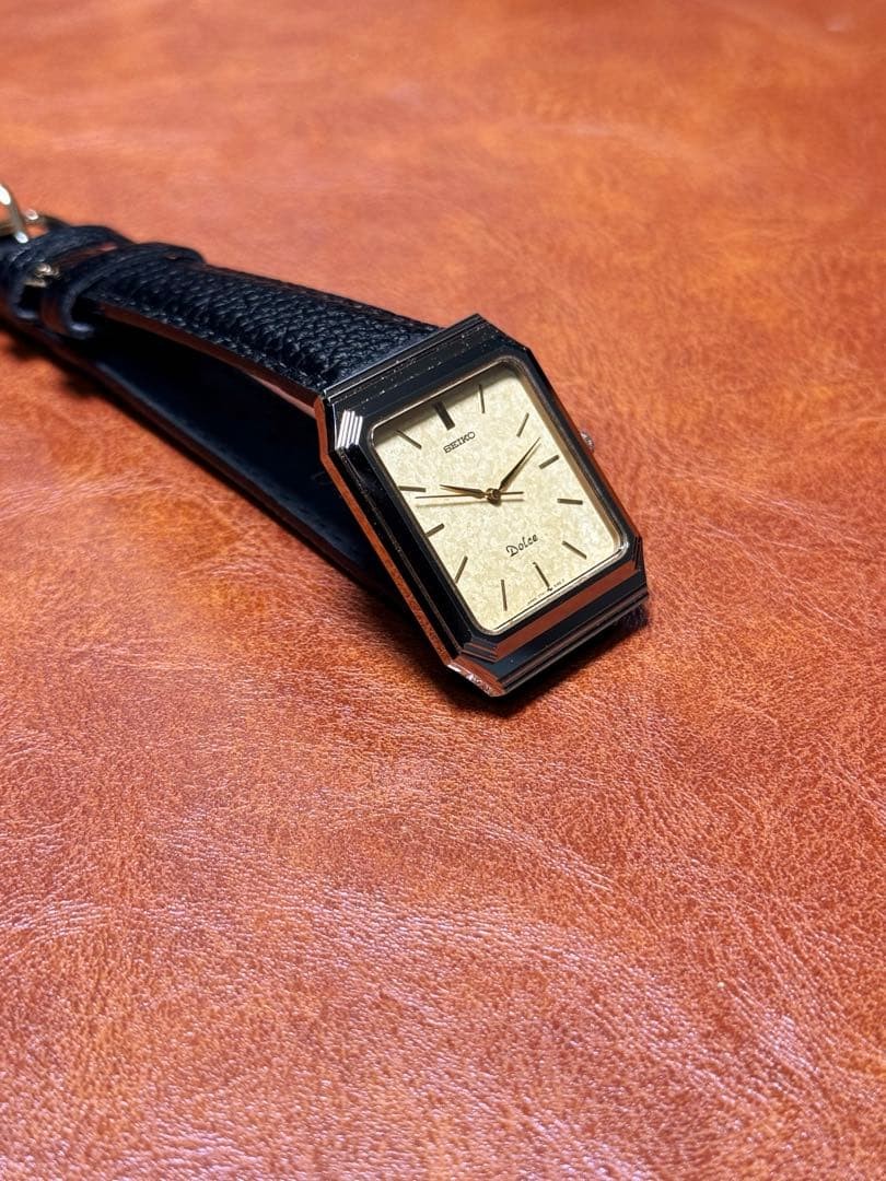 SEIKO Dolce Rectangular 7741 5120 Wristwatch Vint… - image 4