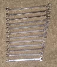 MAC Tools 12 PC Metric Combination Wrench Set 10mm-21MM CLL Extra Long CHROME