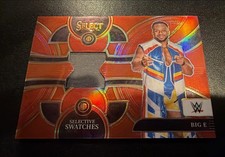 2024 Panini Select WWE - Selective Swatches Big E #SW-BGE Red Prizm /99 (MEM)