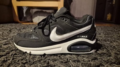Nike Air Max Command Herren Sneaker Schwarz Weiß Mesh EUR 37.5