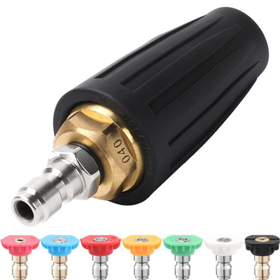 #ad Pressure Washer Turbo Nozzle Tips Kit 4000 PSI 4.0 GPM Rotating Turbo Nozzle... $19.21