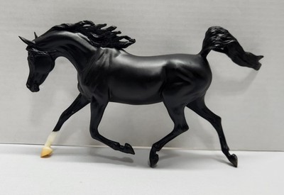 Retired Breyer Horse #1752 Rhapsody in Black Trotting Arabian Mare Weather Girl