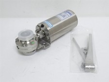 233432 New-No Box; Cooling Applied 16604 Actuated Butterfly Valve; SS; 1-1/2"