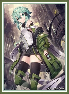 Sword Art Online SAO GGO Shinon doujin Card Sleeve Protector