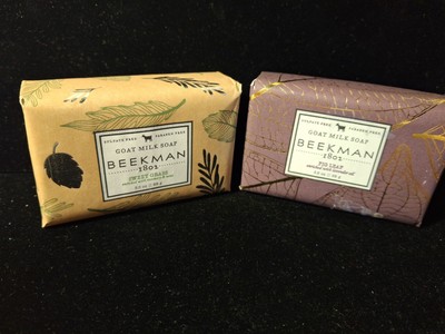 Beekman 1802 Goats Milk Sweet Grass And Fig Leaf 3.5 Oz Each New