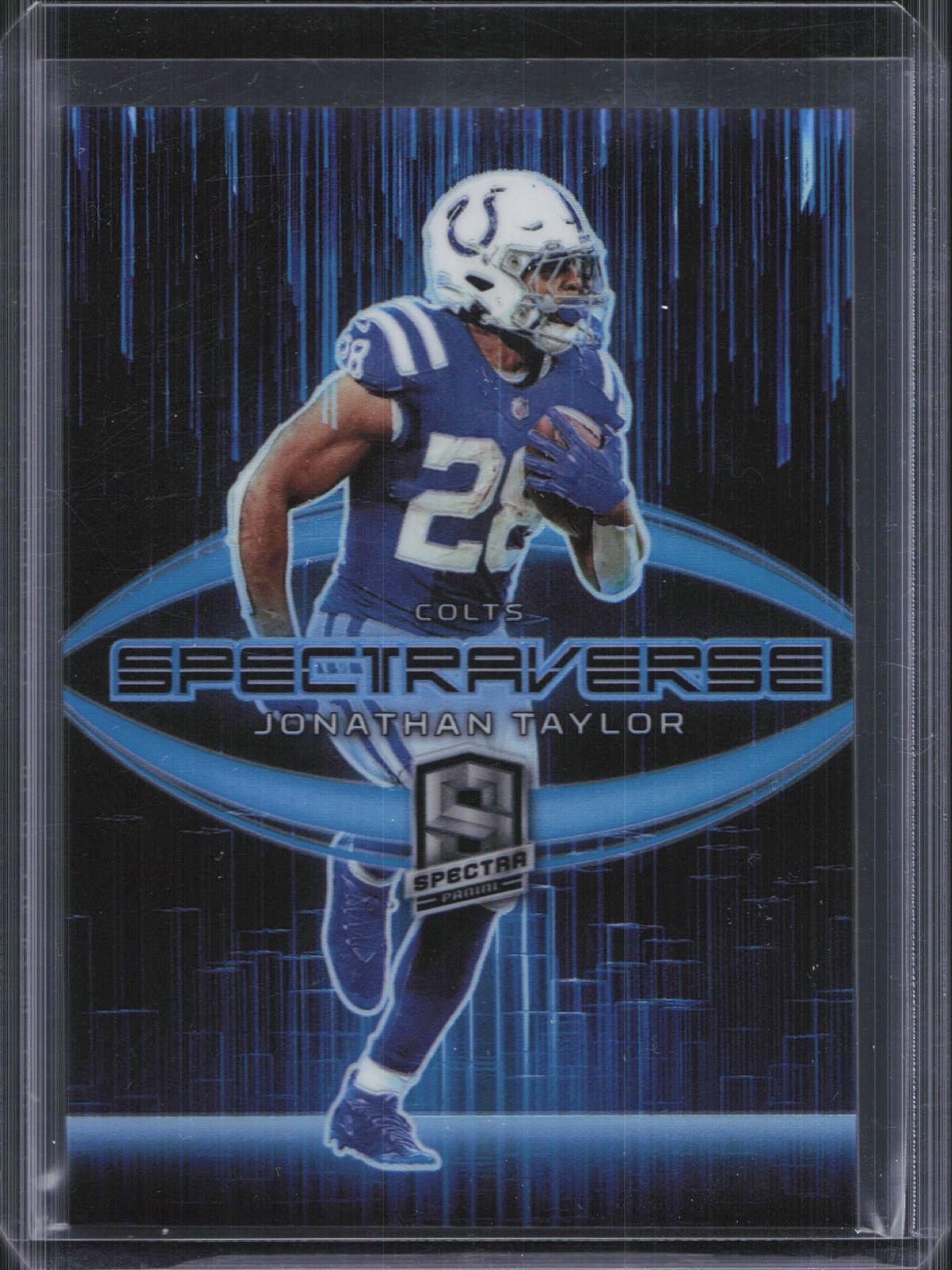 2022 Panini Spectra Jonathan Taylor SV-2 Spectraverse Case Hit SSP Colts