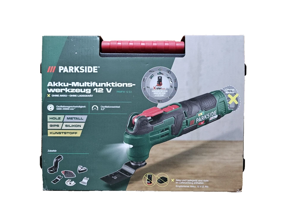 PARKSIDE  Akku Multifunktionswerkzeug  PAMFW 12, ohne Akku, ohne Ladegerät - Bild 2 von 4