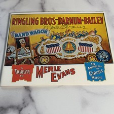 Merle Evans SIGNED Vintage Ringling Bros Barn...
