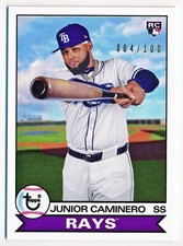 2024 Topps Transcendent Junior Caminero Through The Years Rc #JC-1979 (004/100)