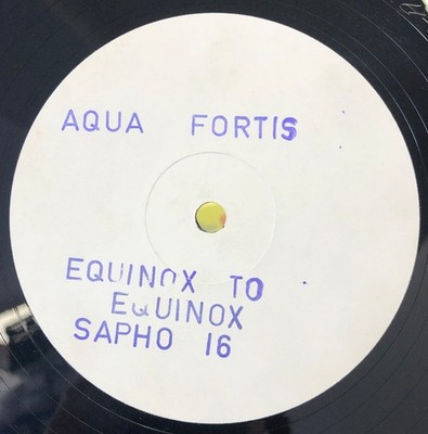 Aqua Fortis - Equinox To Equinox, 12'', (Vinyl)