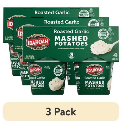 Roasted Garlic Mashed Potatoes Single Serve Cups 1.5 oz 12 Pack