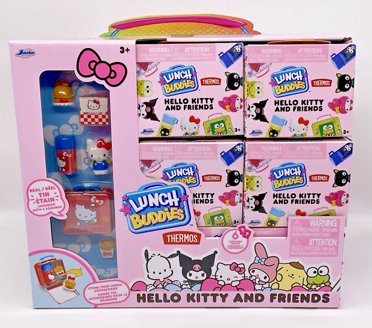Lunch Buddies Hello Kitty and Friends Blind Box 2026 Jada Toys
