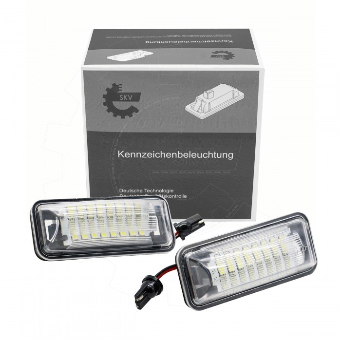 Feu de Plaque LED Toyota GT 86 Module Éclairage Pure White Finition Premium