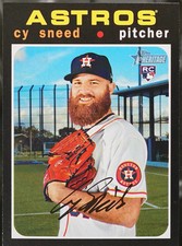 2020 Topps Heritage Baseball Cy Sneed #624 NM