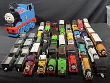 HUGE Lot of 55 Thomas and Friends Motorized Engines  Railcars NOT TESTED As Is