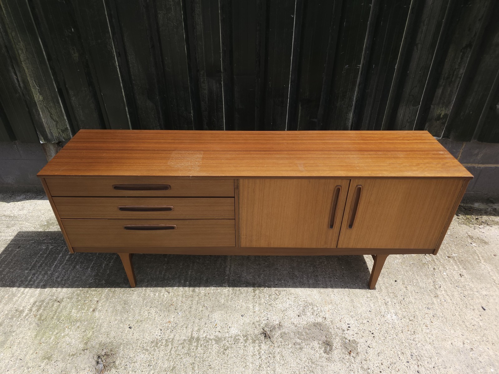 Vintage Mid Century Sideboard By Nathan Teak Retro — image 7
