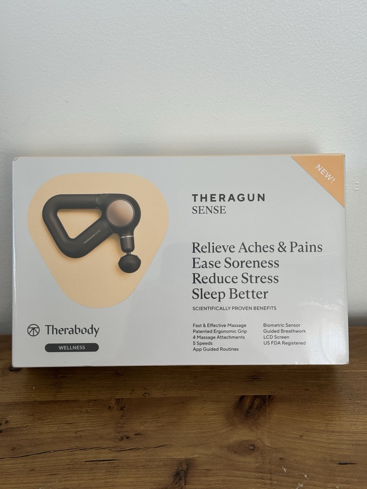 Therabody - Theragun Sense - Pistola de masaje con visual incorporada