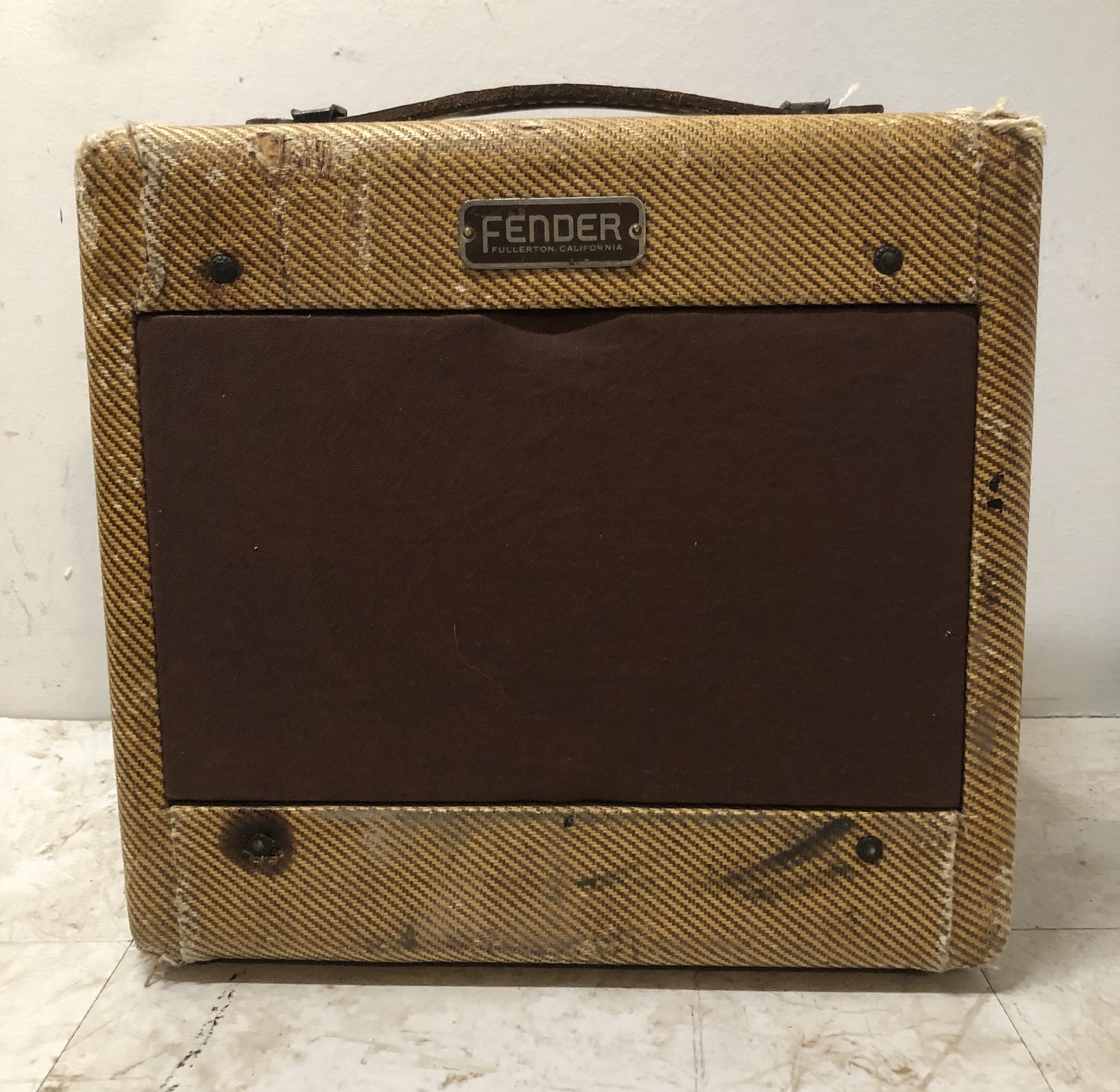 1954 Tweed Fender Champ Amp Vintage in great working condition