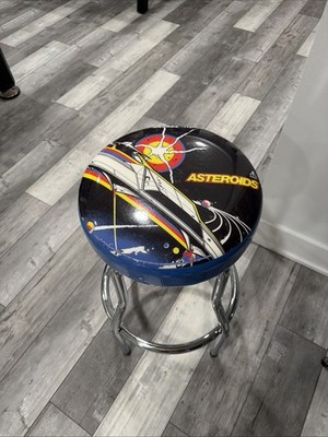 Arcade1UP Asteroids Adjustable Arcade Pub Bar Stool