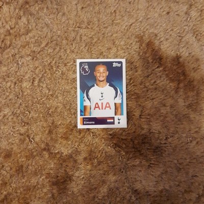 TOPPS PREMIER LEAGUE OFFICIAL STICKERS 2026 XAVI SIMONS STICKER #489 MINT